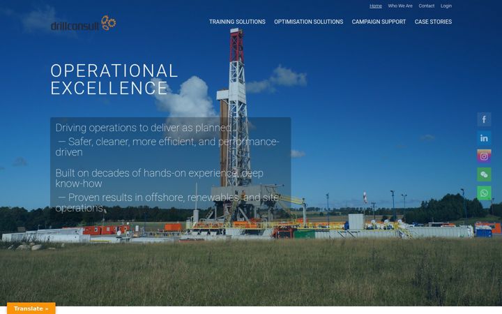 Screenshot του drillconsult.dk