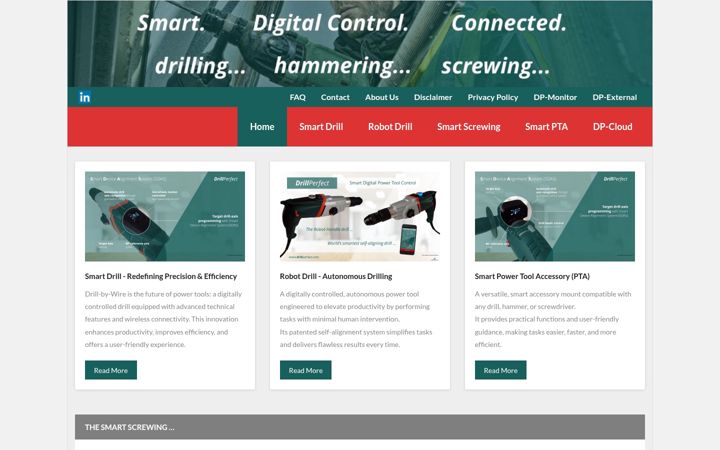 Screenshot of drillperfect.net