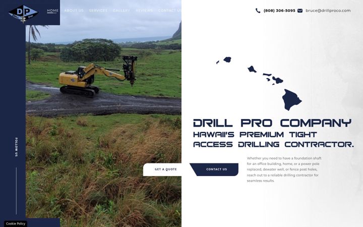 Screenshot of drillproco.com