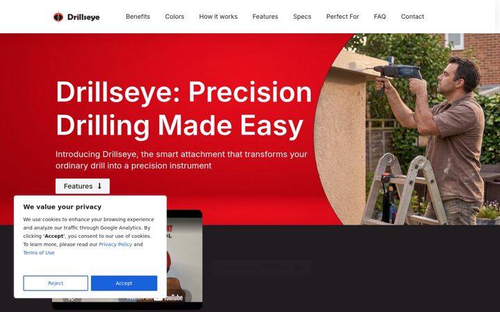 Screenshot of drillseye.com