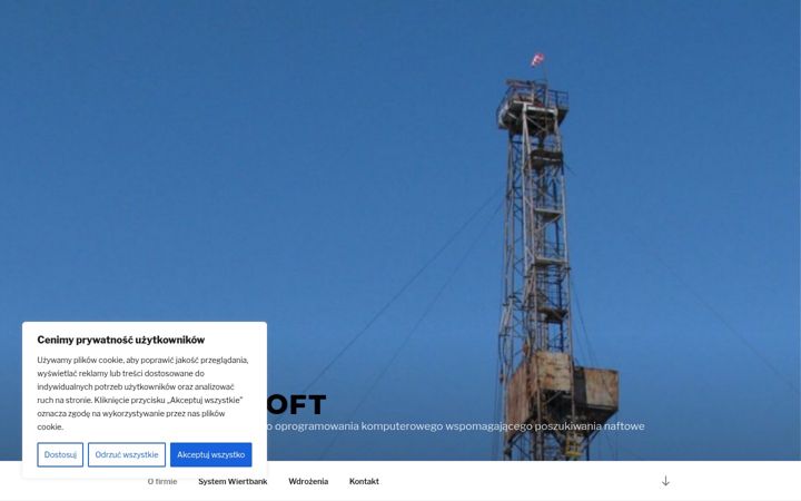 Captura de ecrã de drillsoft.pl