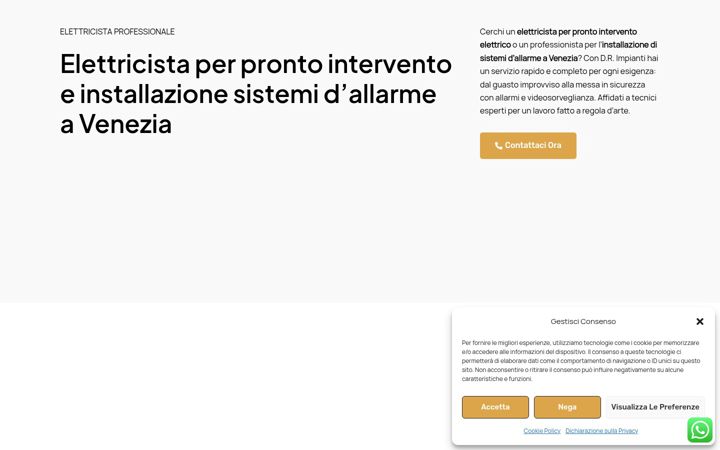 Screenshot of drimpianti.com