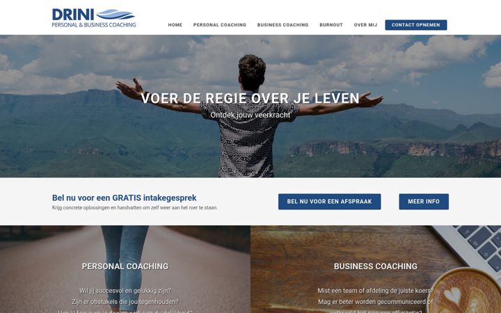 Screenshot di drini.nl