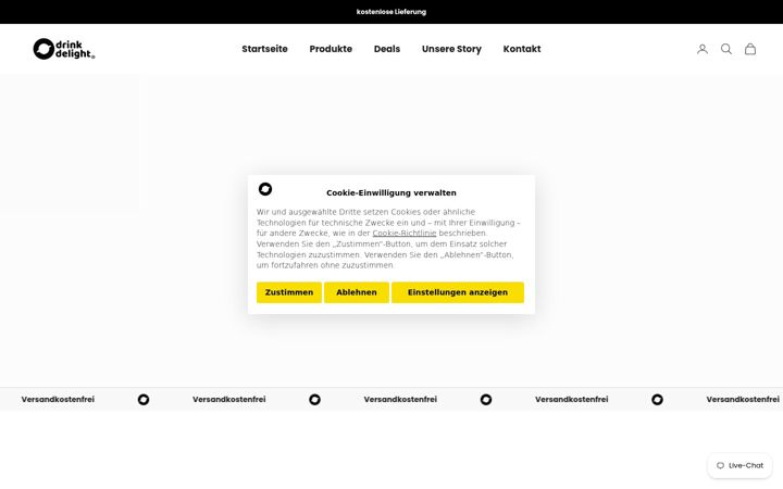 Screenshot of drink-delight.com