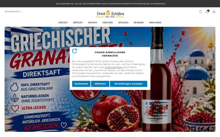Screenshot of drink-schaefers.com