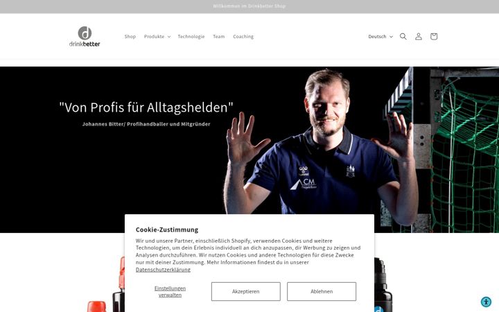Screenshot of drinkbetter.de