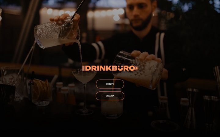 Screenshot of drinkburo.com
