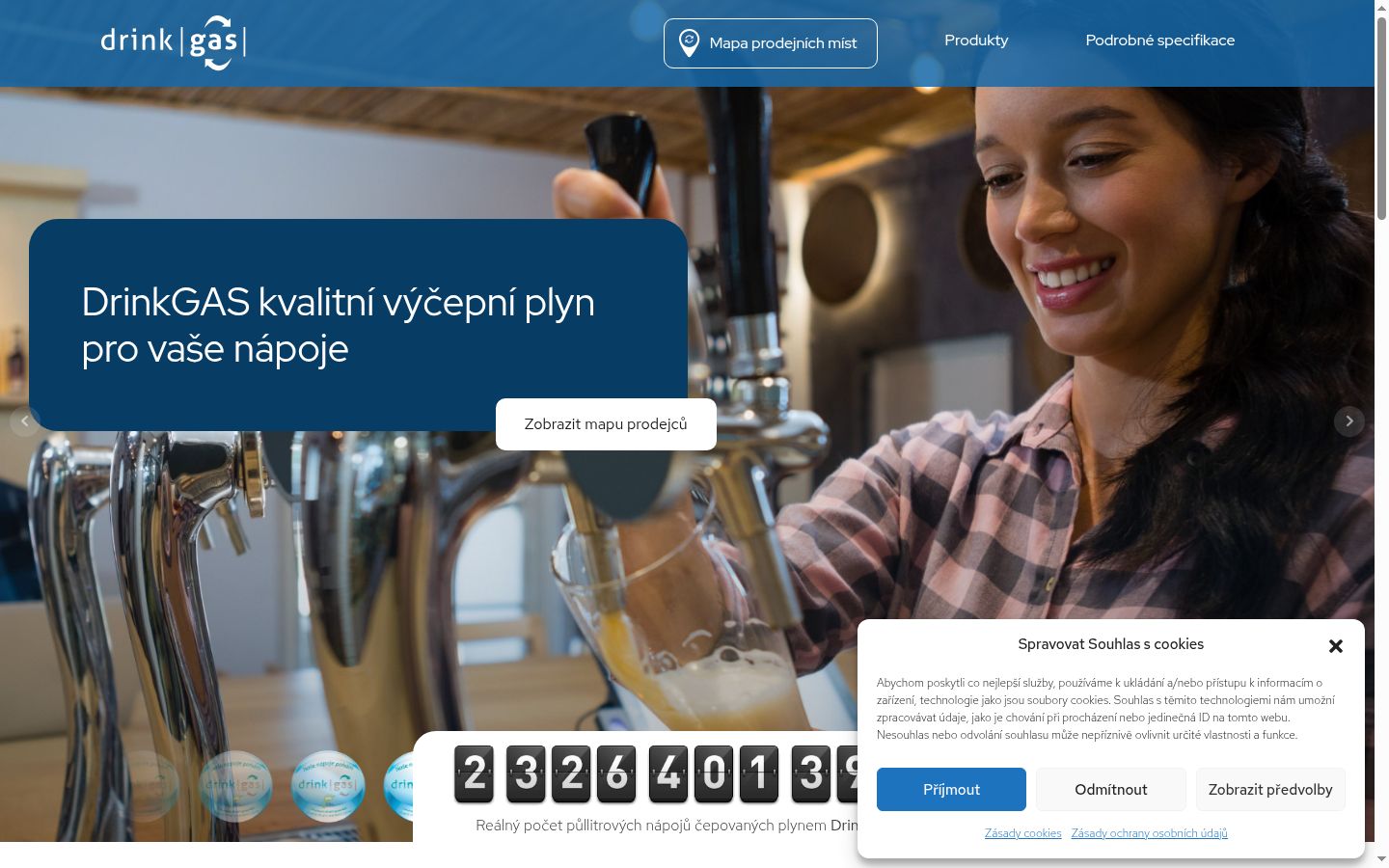 Screenshot tal-banner tal-kunsens muri qabel kwalunkwe interazzjoni