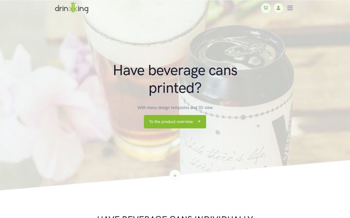 Screenshot of drinkking.de