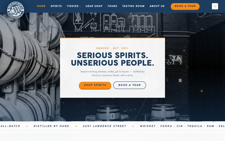 Screenshot of drinkmhs.com