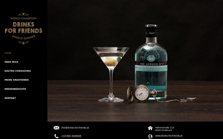 Zrzut ekranu drinks-for-friends.at