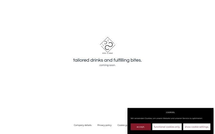 Screenshot of drinks-of-babel.com