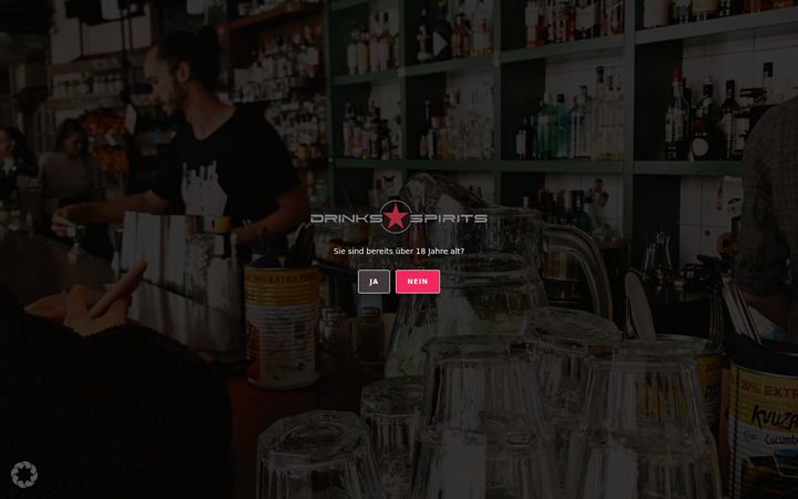 Zrzut ekranu drinks-spirits.at