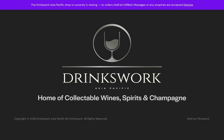 Screenshot of drinkswork.asia