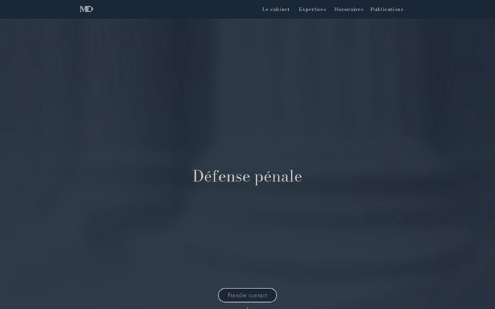 Ekrano kopija driot-avocat.com