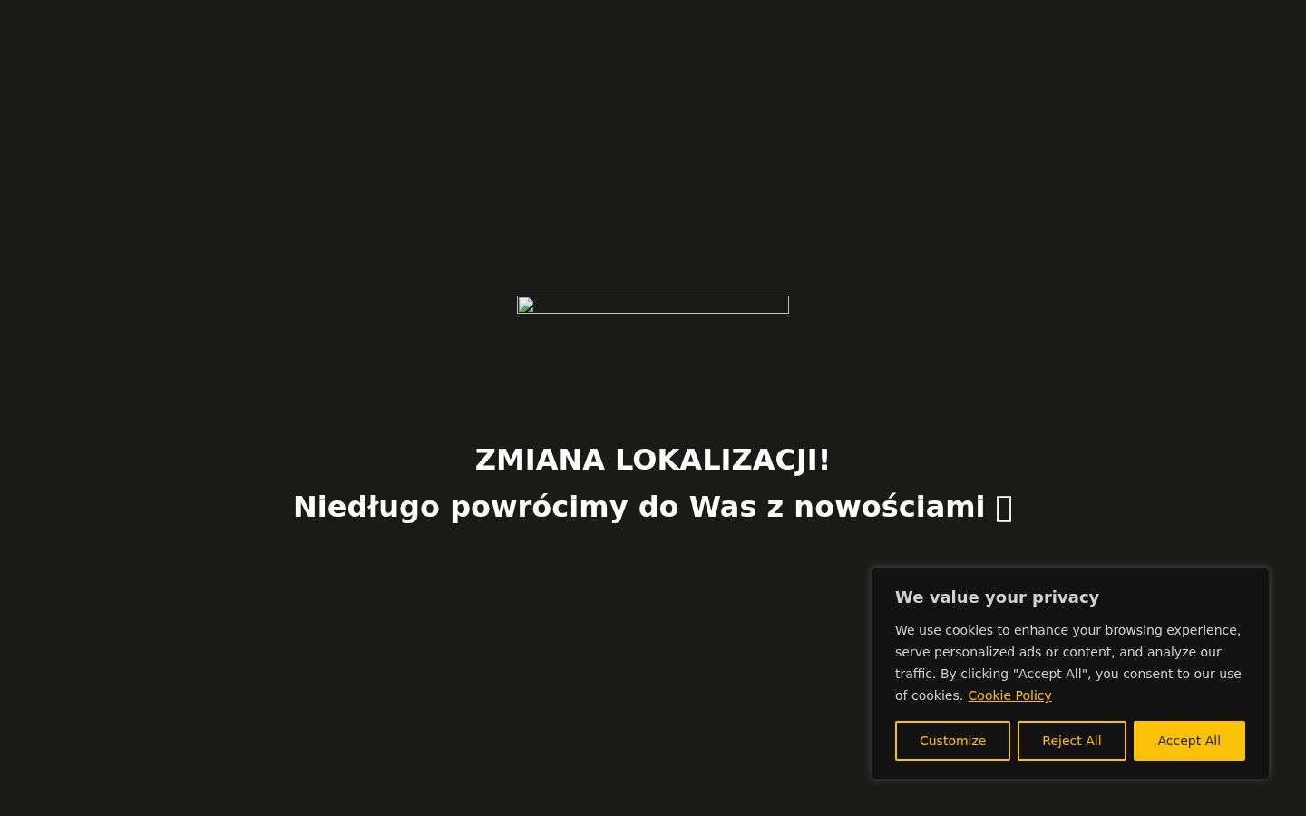 Posnetek zaslona pasice za privolitev, prikazane pred kakršno koli interakcijo