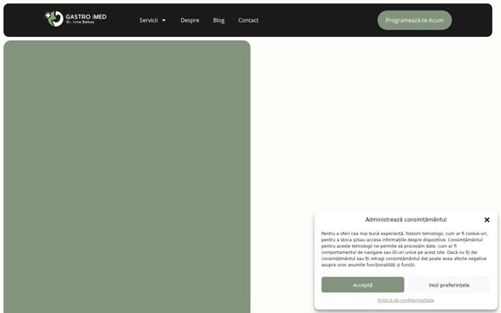 Screenshot of dririnababas.ro