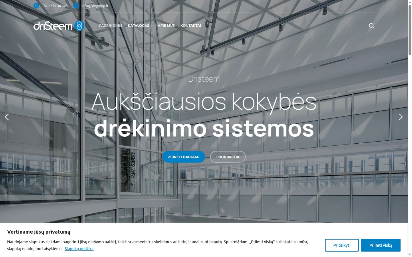 Snímek obrazovky baneru souhlasu zobrazeného před jakoukoli interakcí