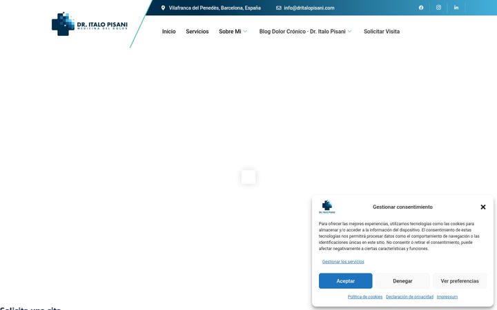 Screenshot of dritalopisani.com