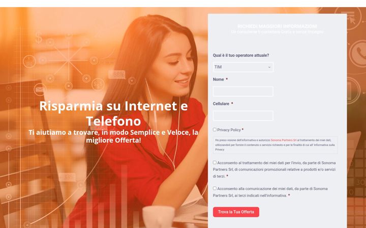 Screenshot of drittoalcliente.it