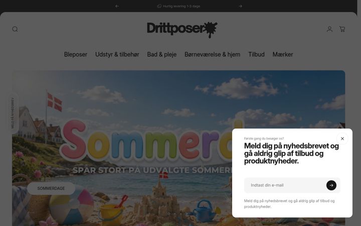Screenshot του drittposer.dk