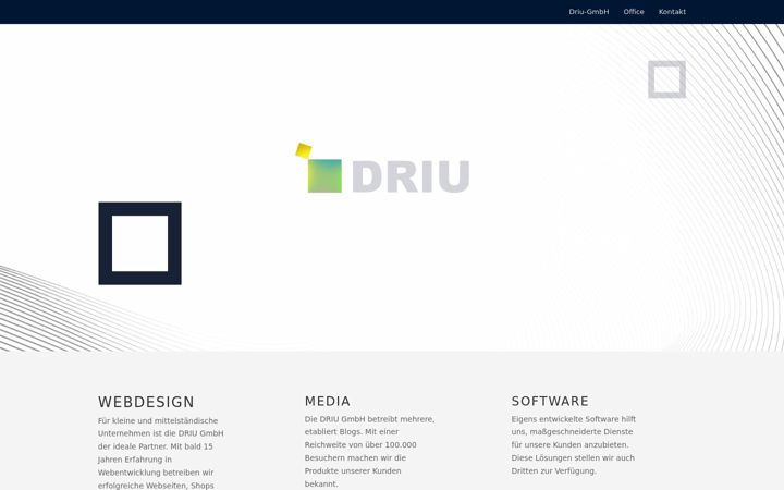 Screenshot of driu.de