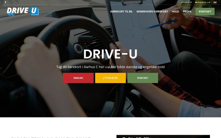 Screenshot του drive-u.dk