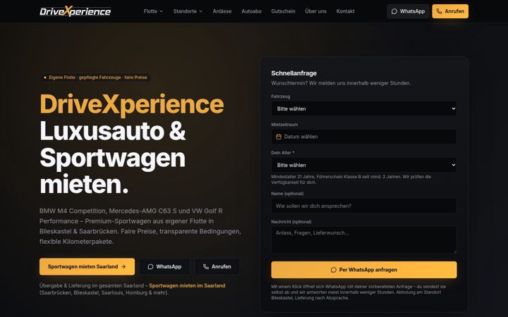 Screenshot of drive-xperience.de