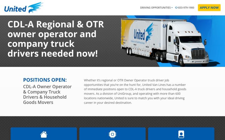 Screenshot of drive4united.com