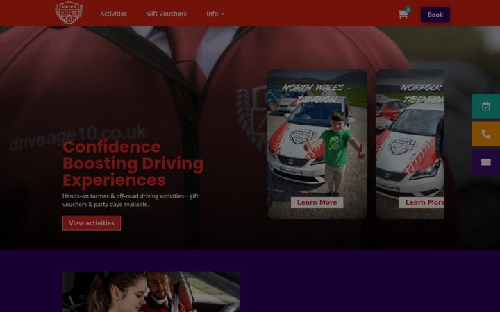 Captură de ecran a driveage10.co.uk