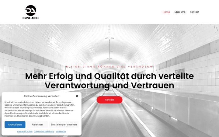 Screenshot of driveagile.de