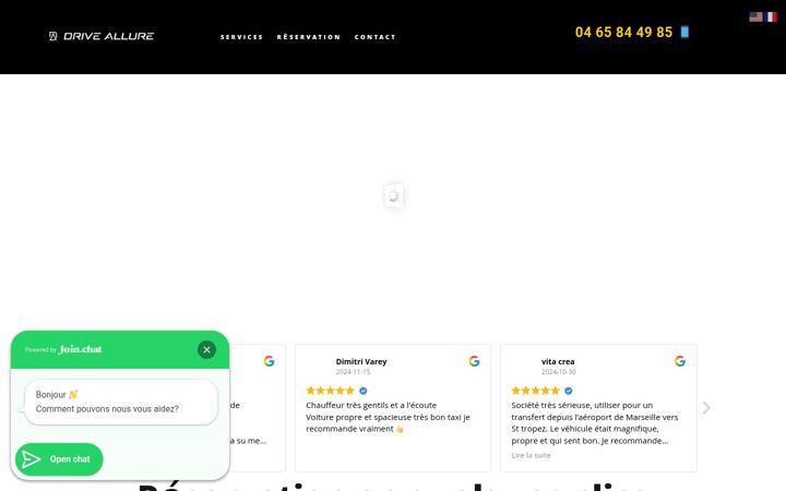 Screenshot of driveallure.com
