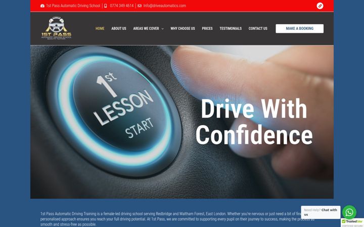 Screenshot of driveautomatics.com