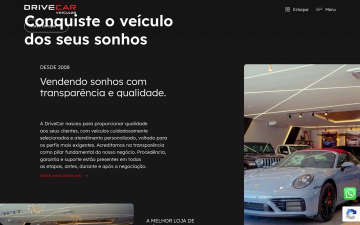 Screenshot von drivecarpremium.com.br