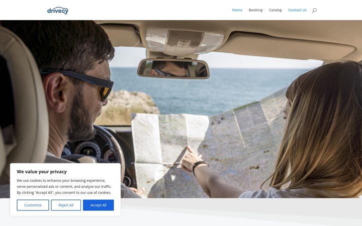 Capture d'écran de drivecy.eu