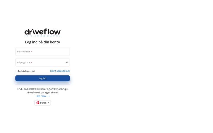 Screenshot του driveflow.dk