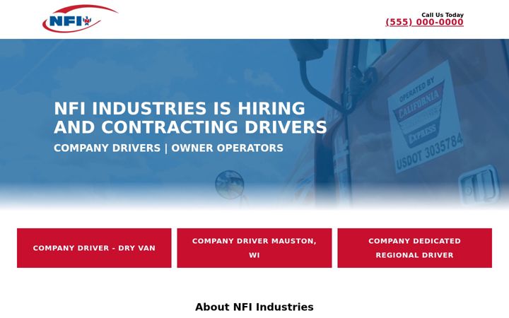 Screenshot of drivefornfi.com