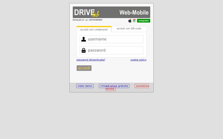 Screenshot of drivelab.it