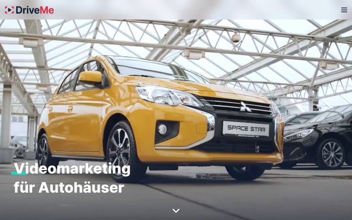 Posnetek zaslona driveme.de