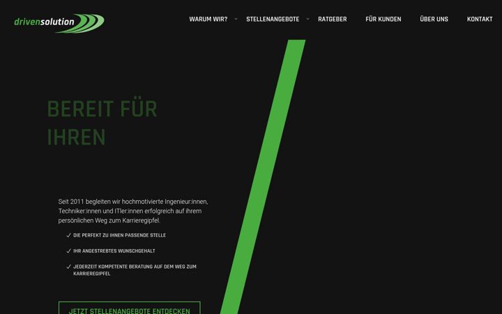 Screenshot of driven-solution.de