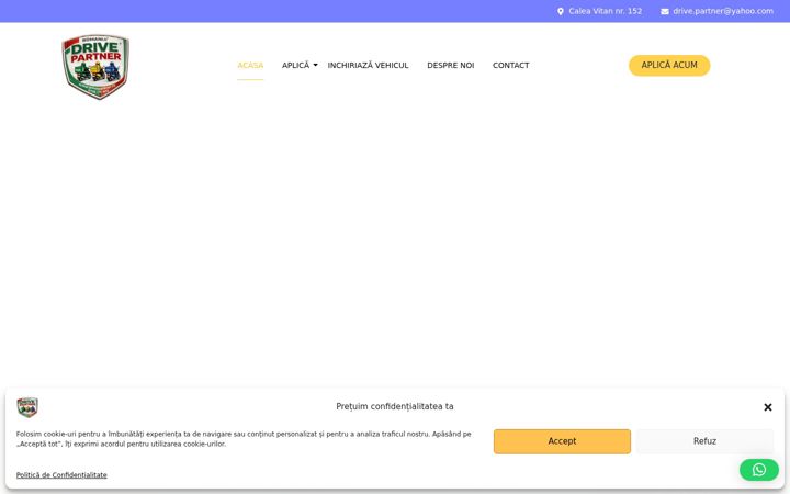 Screenshot of drivepartner.ro