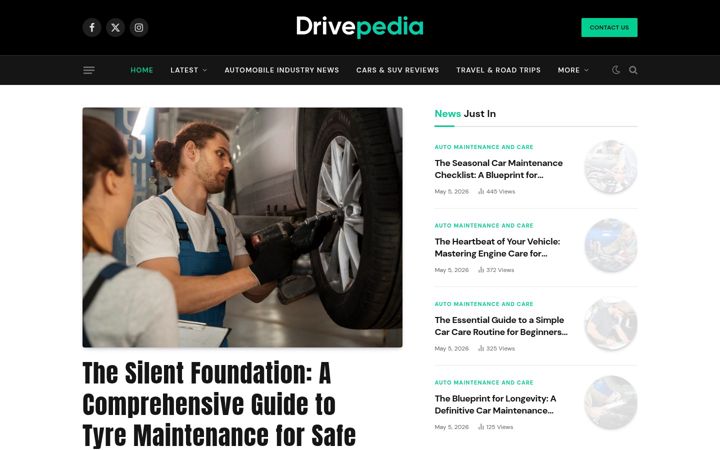 Screenshot of drivepedia.com