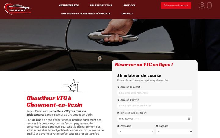 Screenshot of driver-tv-services.fr