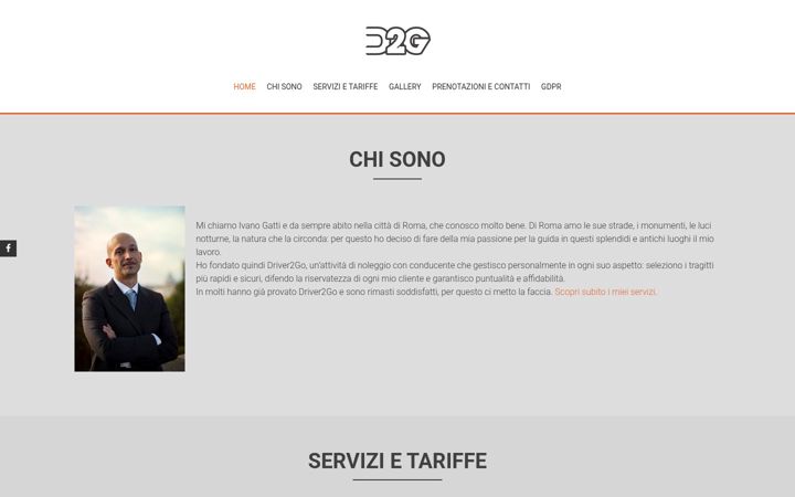 Screenshot of driver2go.it