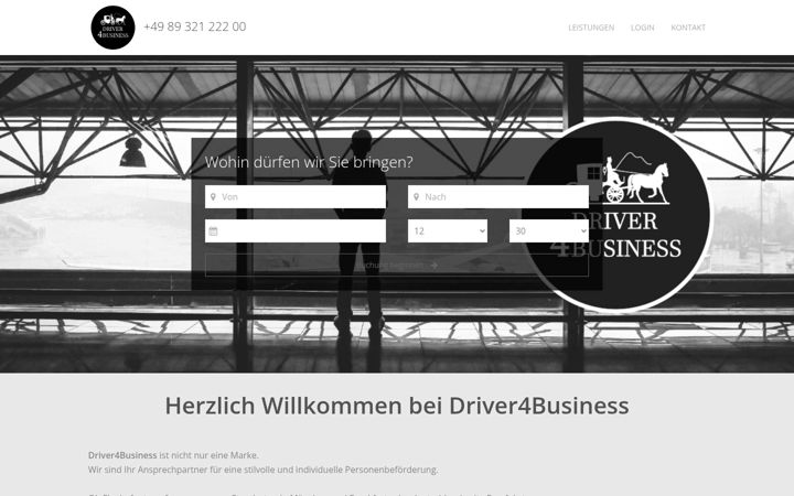 Screenshot of driver4business.com