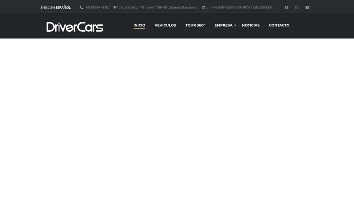 Zrzut ekranu drivercars.es