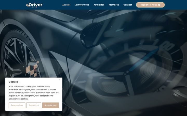 Screenshot of driverclub.fr