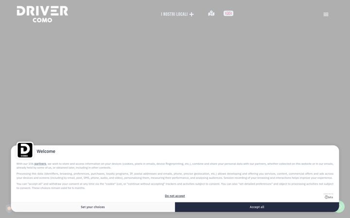 Screenshot of drivercomo.it