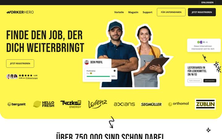 Screenshot of driverhero.com