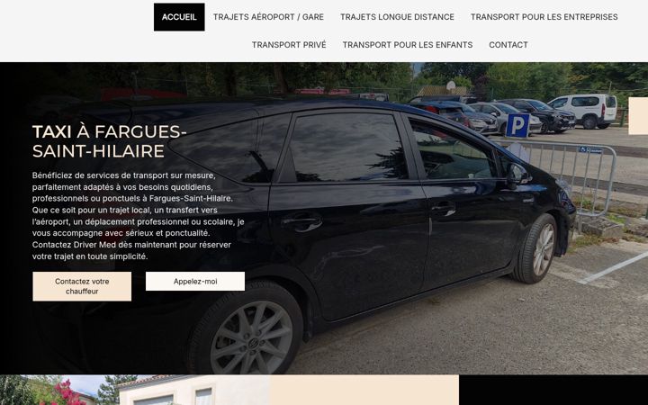 Screenshot of drivermed.fr